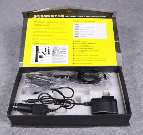 電警棍的結構及電擊原理