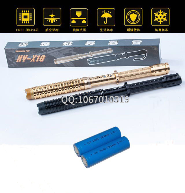 新款黑鷹HY-X10伸縮電擊棒 新款黑鷹HY-X10伸縮電擊棒